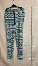 Blue Print Jogger Pajama Pants Size Medium NWOT - $12.35