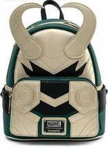 Loungefly Marvel Loki Classic Cosplay Mini Backpack One Size Green - £78.62 GBP