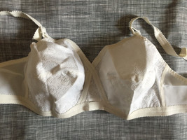 40C Vintage 60s- 70s SEARS Perma-Prest X-Cross Wirefree Women&#39;s CD Bra NEW - £31.76 GBP