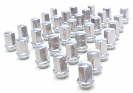 New Set 32 Chevy Silverado 2500 3500 HD Factory OEM Stainless Lug Nuts 9... - £53.36 GBP