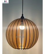 Wood Pendant Light | Pendant Lighting | Modern Wood Chandelier | Hanging... - $149.00