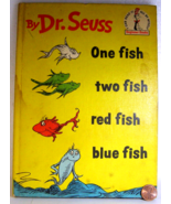 Randomhouse Beginner Books &quot;One Fish, Two Fish, Red Fish Blue Fish&quot; 1960... - £3.91 GBP