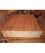 BEAUTIFUL KILN DRIED AFRICAN MAHOGANY BOWL BLANK LATHE LUMBER CARVE 10 X... - $49.45