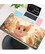 Extra Large Mouse Pad Mat Laptop PC Games Cute Lovely Cat Kitten Design #9 - $25.99