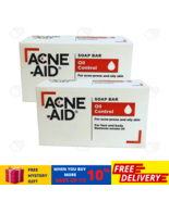 2 X 100g ACNE-AID Face &amp; Body Soap Bar Oil Control For Acne Prone and Oi... - $44.53 CAD