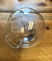 8&quot; Amber Glass Globe, 4 inch fitter size - Pendant lamp shade, vintage l... - $55.59 CAD