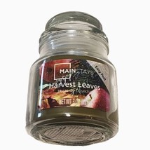 Mainstays Harvest Leaves Jar Candle 3 oz  Green  - £2.31 GBP