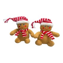 2 Dan Dee Collectors Choice Stuffed Plush Christmas Gingerbread Man 9” Inch - $24.99