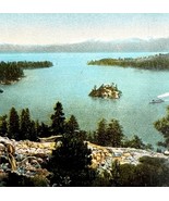 Lake Tahoe California Postcard Emerald Bay Nature Landscapes c1950-60s P... - $28.07 CAD