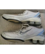 Nike Shox Women&#39;s Running Shoes Size 7 1/2 050810 White men&#39;s size 6 - £14.81 GBP