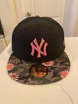 Yankees fitted cap honey bees size 7 3/4 - £27.78 GBP