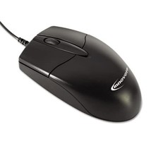 Innovera IVR61029 USB 2.0 Mid-Size Left/Right Hand Use Optical Mouse - Black - £22.01 GBP