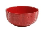 Set of Four (4) Pioneer Woman ~ TONI ~ Red ~ 6.5&quot; ~ Stoneware Cereal Bowls - $44.88