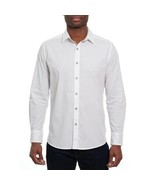Robert Graham Seaworthy Stretch Button Shirt White ( L ) - £101.96 GBP