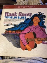 Hank Snow Traveling’ Blues Vinyl Record - £9.46 GBP