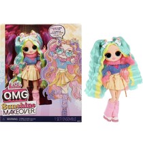 Lol Surprise Omg Sunshine Makeover Bubblegum Dj 10&quot; Color Change Fashion Doll - £40.12 GBP