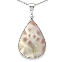 Starborn Pink Natrolite Stone Pendant Necklace (22&quot;) - $160.55