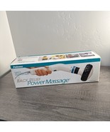 Pollenex Power Massage 2 Speed Model WM15 Angled Flex Neck Massager WITH... - €25,33 EUR