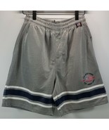 Vintage Kids USPA U.S. Polo Association Mesh Shorts Gray Large 16/18 Pol... - £10.11 GBP