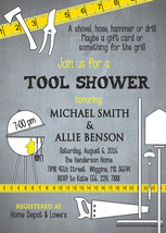 Tool Shower Invitation printable/Digital File/Tool and Gadget, Honey Do ... - £11.76 GBP