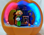 Hyde And Eek Animated Halloween Scene Decor With Light And Music Pumpkin - £32.20 GBP