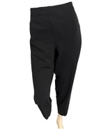 J.Jill Women&#39;s Ponte Slim Leg Slacks Ankle Black 1X - €16,25 EUR