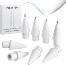 8 Pack Upgraded Pencil Tips Compatible with Pencil 2nd Generation and 1st Genera - £23.94 GBP