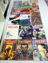 15 Comics Street Disavowed 1 2 Warhawks 1 2 Unleashed 0 The Crow Wild Justice 3 - £7.85 GBP