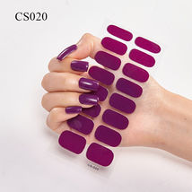 Full Size Nail Wraps Stickers Manicure 3D Strips CA Model #CS020 - $4.40