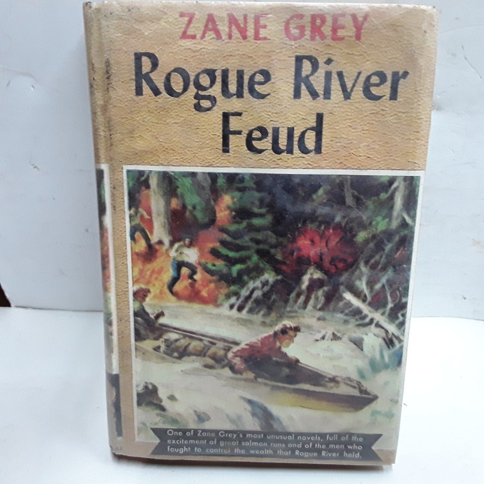 Rogue River Feud.[Novel about feud between sports &amp; commercial fishermen... - $8.92