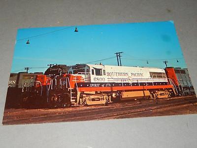 OLDER  &#39;GE U25B SOUTHERN PACIFIC 6800 DIESEL&#39;   POST-CARD- GOOD CONDITIO... - $3.70
