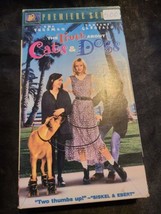 Truth About Cats and Dogs (VHS) Uma Thurman, Janeane Garofalo - £4.66 GBP