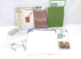 JTT Plastic Pattern Sheets Evergreen Clapboard Walthers Building Paper Lot HO - £53.97 GBP