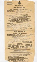 Hotel Oakland Dinner Menu Oakland California 1935  - £68.53 GBP