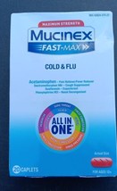 Mucinex Fast-Max Cold &amp; Flu Pain Reliever/Fever Reducer Caplets 20ct(Y9) - $15.83