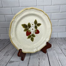 Vintage Mikasa Strawberry Festival EB 801 Salad Plate Stoneware Oven 70&#39;s - £9.02 GBP