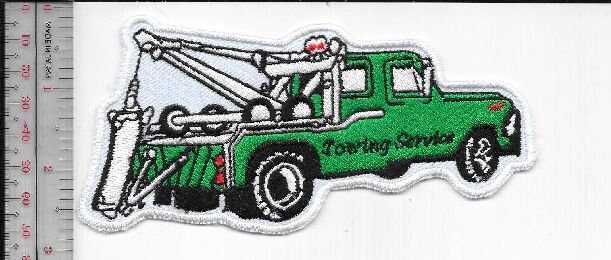 Vintage Trucking Towing Service Earlier Towing Truck Patch - $10.99