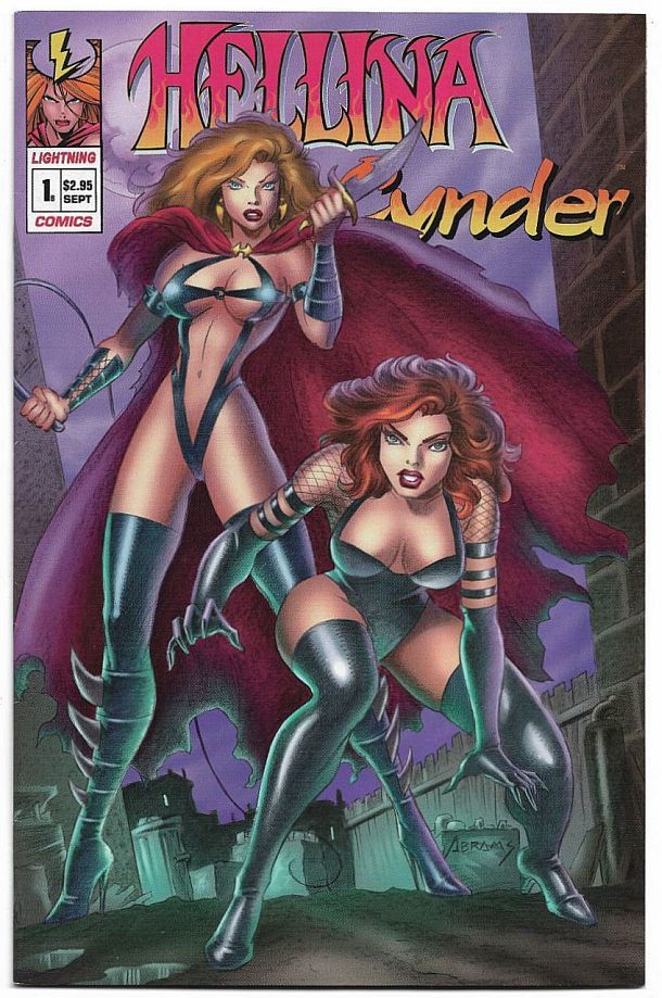 Hellina / Cynder #1 (1996) *Lightning Comics / Cover Artwork By Paul Abr... - $3.50