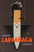 Larranaga Havana Cigars Vintage Poster Fine Art Lithograph Jean Carlu S2 - £238.96 GBP