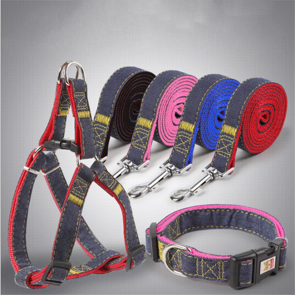1 Pc Dog Collar Pet Leash Dogs Harness Teddy Husky Dog Poodle Supplies S... - $1.32+