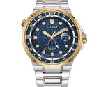 Citizen Endeavor Mens Two Tone Stainless Steel Bracelet Watch Bj7144-52l - £351.43 GBP