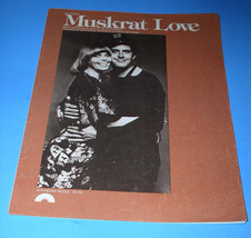 Captain &amp; Tennille Sheet Music 1971 Muskrat Love - £19.63 GBP