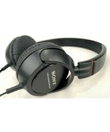 SONY ZX Series Headphones Stereo Headband - Genuine MDR-ZX100 Black - $9.49