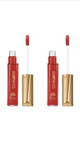 Lot of 2 Rimmel Stay Plumped Lip Gloss - 500 &#39;Saucy&#39; - £6.84 GBP