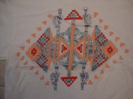 Vintage Diamond Dust Apparel Tribal Indian Native American T Shirt Size M - $18.80