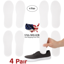4-Pair Men's Shoe Insoles  Anti-Bacterial, Odor Control, Fragranced, Com... - $8.86