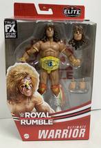 Elite collection royal rumble ultimate warrior mattel 6” wrestling wwe wwf - £74.71 GBP