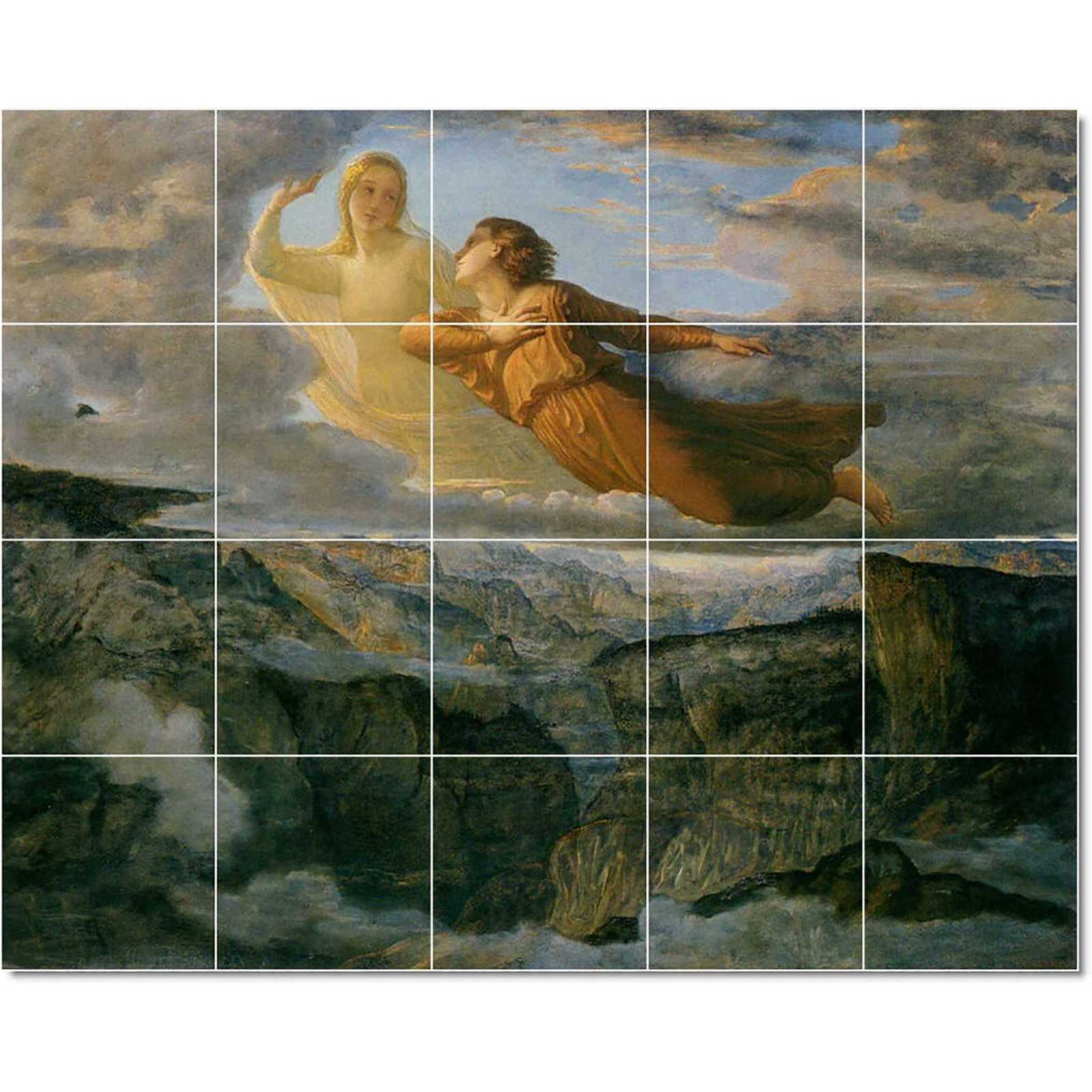 Janmot louis le poeme de l ame 17 l ideal