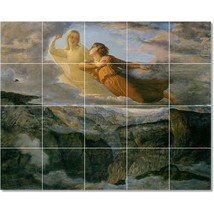 Louis Janmot Angels Painting Ceramic Tile Mural BTZ22669