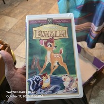 Bambi: 55th Anniversary Walt Disney&#39;s Masterpiece (VHS, Limited Edition) - $2.97